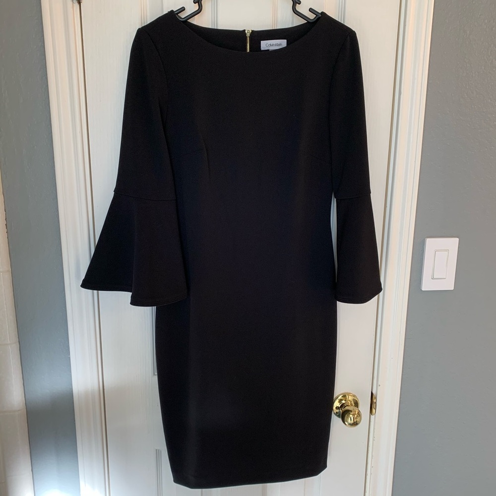 Calvin Klein Dress - Bell Sleeves